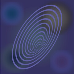 Abstract vector art circle spiral gradient background