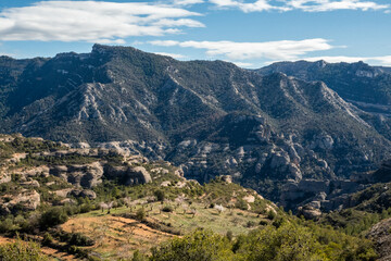 Fototapeta na wymiar Spain - Catalonia - Mountains - Prades