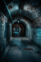 Obraz premium An old tunnel