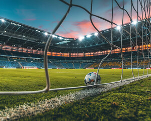 Euro 2024 iconic free kick, curved ball trajectory, tense defensive wall, stadium lights gleam