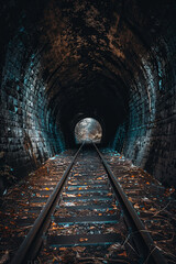 Fototapeta na wymiar An old tunnel