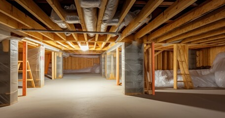 The Structure and Insulation of a Home's Basement and Crawl Space