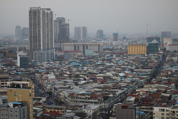 Phnom Penh, Cambodia city skyline