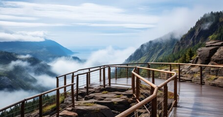 The Breathtaking Views from the Troll Road Lookout Observation Deck
