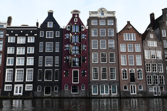 Row houses in Amsterdam