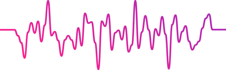 Pink and Purple Gradient T-Wave