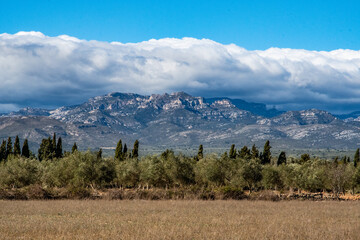 Fototapeta na wymiar Spanien - Spain - Berge - Mountains - Catalonia