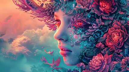 Digital Illustration Mastery: Mastering the art of digital illustration, where vivid colors, intricate details, and imaginative concepts come to life on the digital canvas 