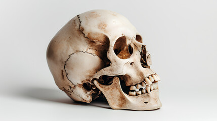 anatomy of human skull - obrazy, fototapety, plakaty