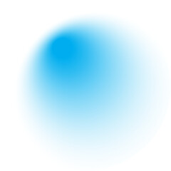 Blue Blur Gradient Transparent Glow 