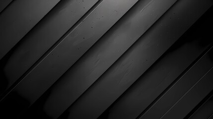 Obraz premium Black metal background with stripes, Generative AI illustrations.