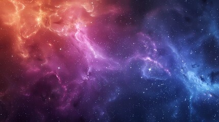 Space background with nebula and stars, Elements of this image furnished by NASA, Generative AI illustrations