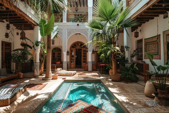 Moroccan Riad luxury with swimming pool