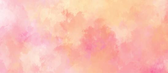 Abstract watercolor texture background .Colorful pastel drawing paper texture .watercolor picture painting vector illustration background .Beige watercolor texture for cards, flyers, poster, banner.