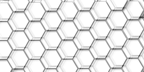 Abstract background with hexagons Abstract hexagon polygonal pattern background vector. Seamless background with gradient hexagons .wire mesh material made of a network of wire or thread.