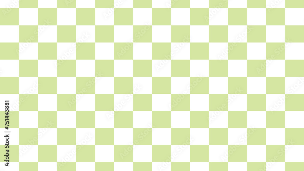 Poster light green checkered pattern, a simple and clean checkered pattern with alternating light green and