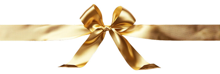 Fototapeta premium golden ribbon, PNG transparent object