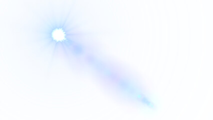 レンズフレア　α　太陽 夏