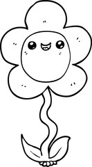 cartoon flower