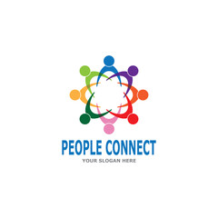 People connection  social media network business