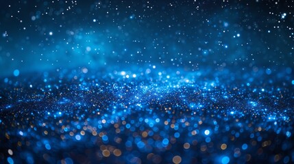 Obraz premium Blurry Stars in Night Sky