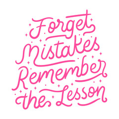 Fototapeta premium Inspirational lettering quotes vector