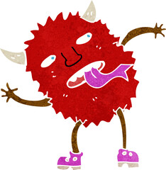 funny cartoon monster