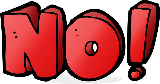 recommend clip art: cartoon no symbol