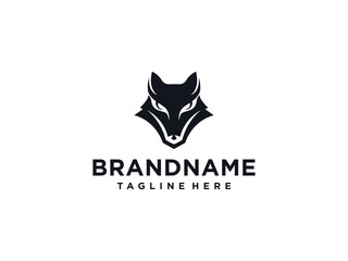 wolf head logo fox. Wolf Vintage Logo Stock Vector.
