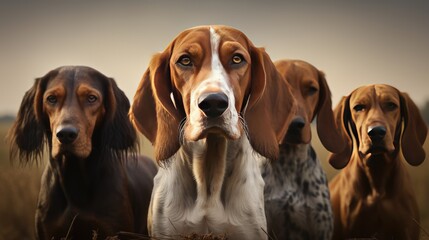 Group of hounds