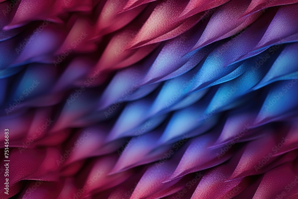 Aufkleber abstract colorful seamless pattern of scales. generative ai