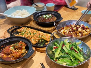 Chongqing lunch spicy food 
China 