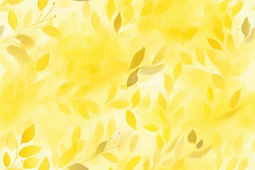 Fototapeta na wymiar Yellow watercolor seamless pattern for background. abstract texture