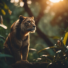 Leopard im Dschungel