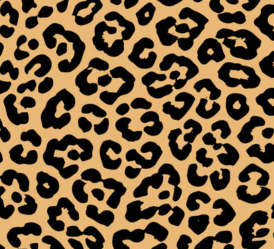 Leopard skin pattern for printed or decorative asset