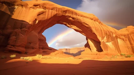 Foto op Canvas Rock Arches, Fascinating Architectural Wonders © Derby