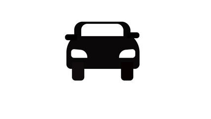 car icon illustrations isolated with white background