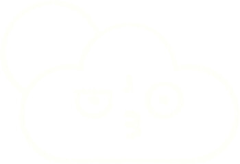 Raincloud Chalk Drawing