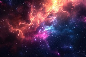Fototapeta na wymiar Astronomical marvel wows with cosmic display