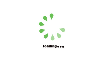 loading icon illustrations isolated with white background
