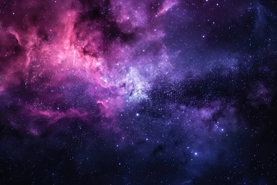 Astronomical vista showcases vibrant cosmic hues