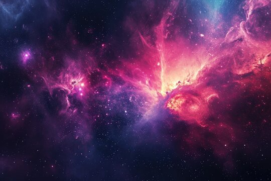 Cosmic panorama presents mesmerizing celestial shades