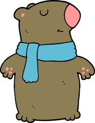 Obraz premium cartoon bear