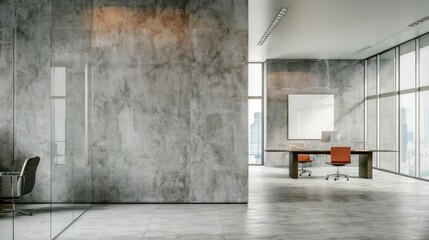 The material specifications for the wall elements include: an overall tone of sophisticated gray, complemented by the incorporation of glass and light-gray cement pressure plates​