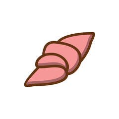 pink and white chocolate