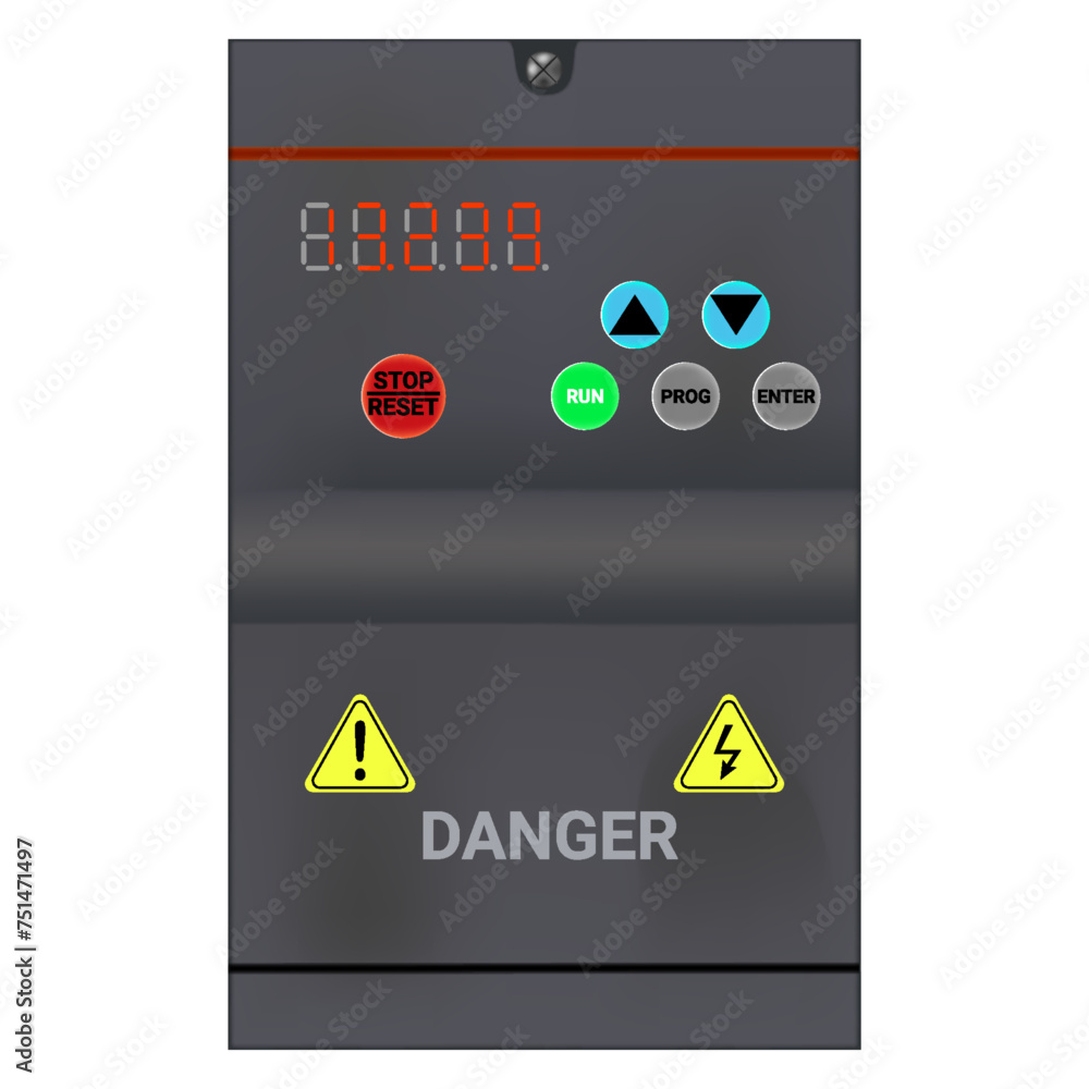 Aufkleber control panel. production control panel and control of computer devices. touchpad.