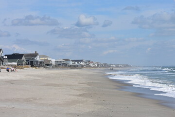 Pawleys Island South Carolina ocean beach scene