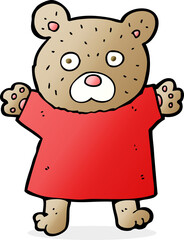 cartoon cute teddy bear