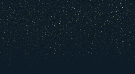 falling snowflakes on black