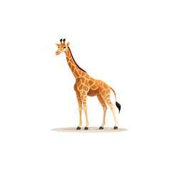 Obraz premium giraffe cartoon